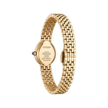 Montre CITIZEN CITIZEN l femme solaire bracelet acier inoxydable doré