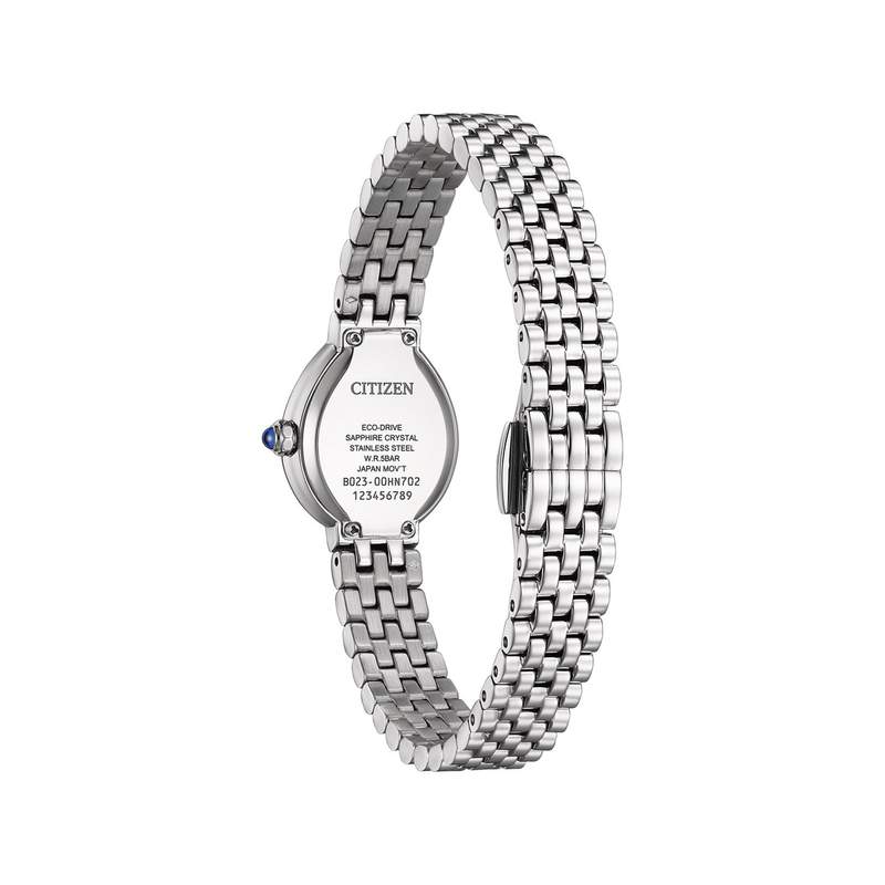 Montre CITIZEN CITIZEN l femme solaire bracelet acier inoxydable gris - vue 3