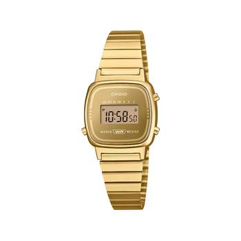 Montre CASIO vintage collection mixte bracelet acier inoxydable gris