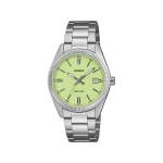 Montre CASIO timeless collection mixte bracelet acier inoxydable gris - vue 1