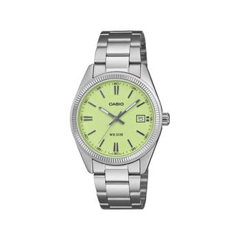 Montre CASIO timeless collection mixte bracelet acier inoxydable gris