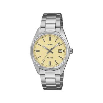 Montre CASIO timeless collection mixte bracelet acier inoxydable gris