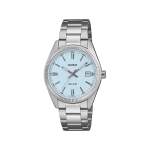 Montre CASIO timeless collection mixte bracelet acier inoxydable gris - vue 1