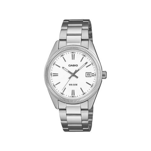 Montre CASIO timeless collection mixte bracelet acier inoxydable gris