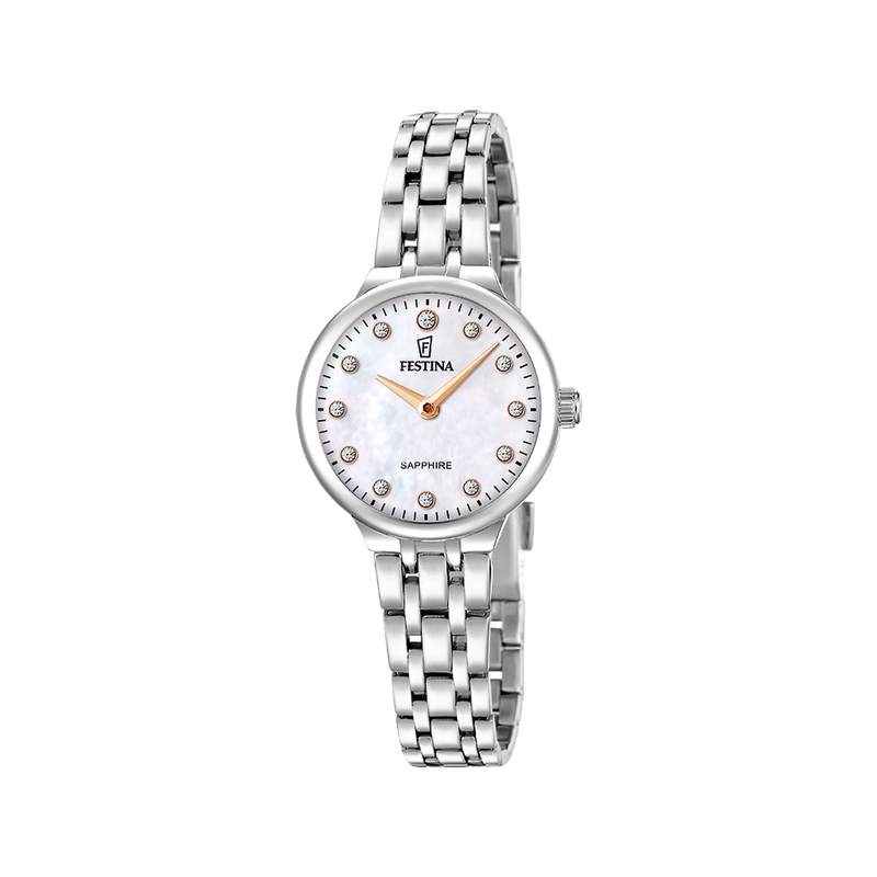 Montre FESTINA femme bracelet acier inoxydable gris - vue 1