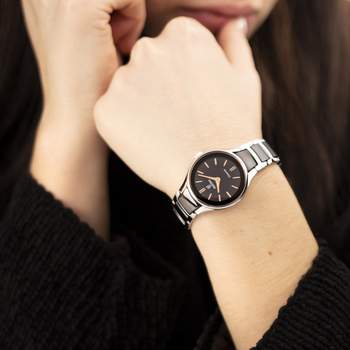 FESTINA women's watch with black ceramic strap