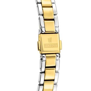 Montre FESTINA femme bracelet acier inoxydable doré