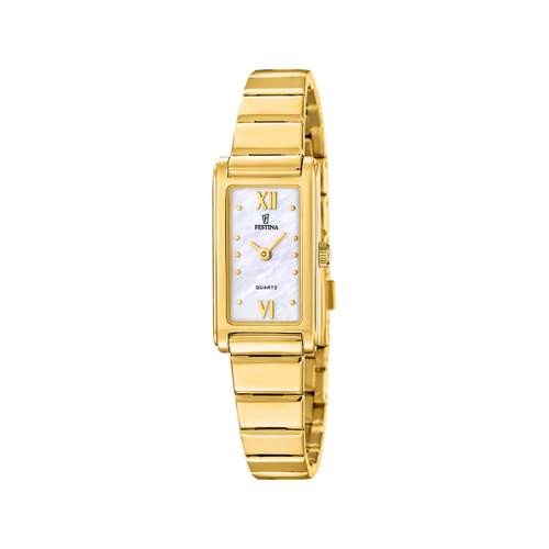 Montre FESTINA femme bracelet acier inoxydable doré
