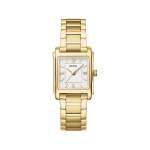 Montre CLUSE anglée femme bracelet acier inoxydable doré - vue 1