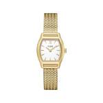 Montre CLUSE tonnette mini femme bracelet acier inoxydable doré - vue 1