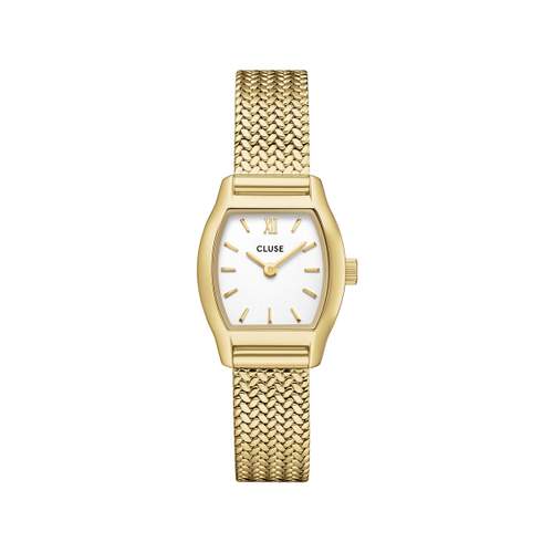 Montre CLUSE tonnette mini femme bracelet acier inoxydable doré
