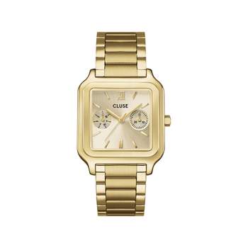 Montre CLUSE gracieuse multifunction femme bracelet acier inoxydable doré