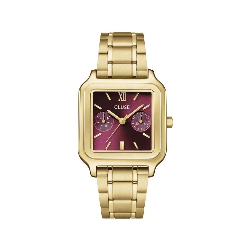 Montre CLUSE gracieuse multifunction femme bracelet acier inoxydable doré - vue 1