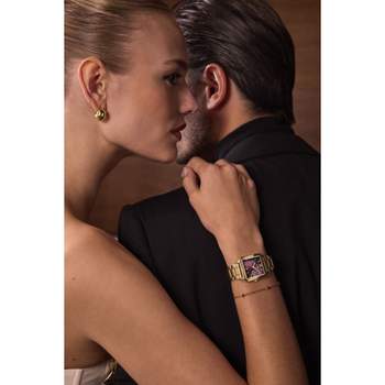 Montre CLUSE gracieuse multifunction femme bracelet acier inoxydable doré