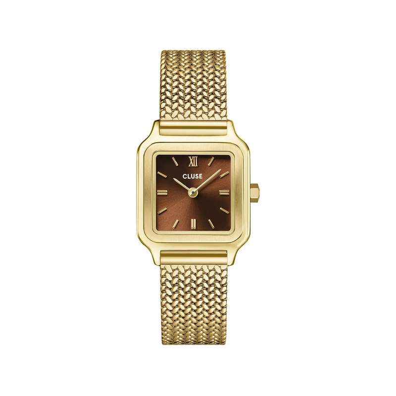 Montre CLUSE gracieuse petite femme bracelet acier inoxydable doré - vue 1