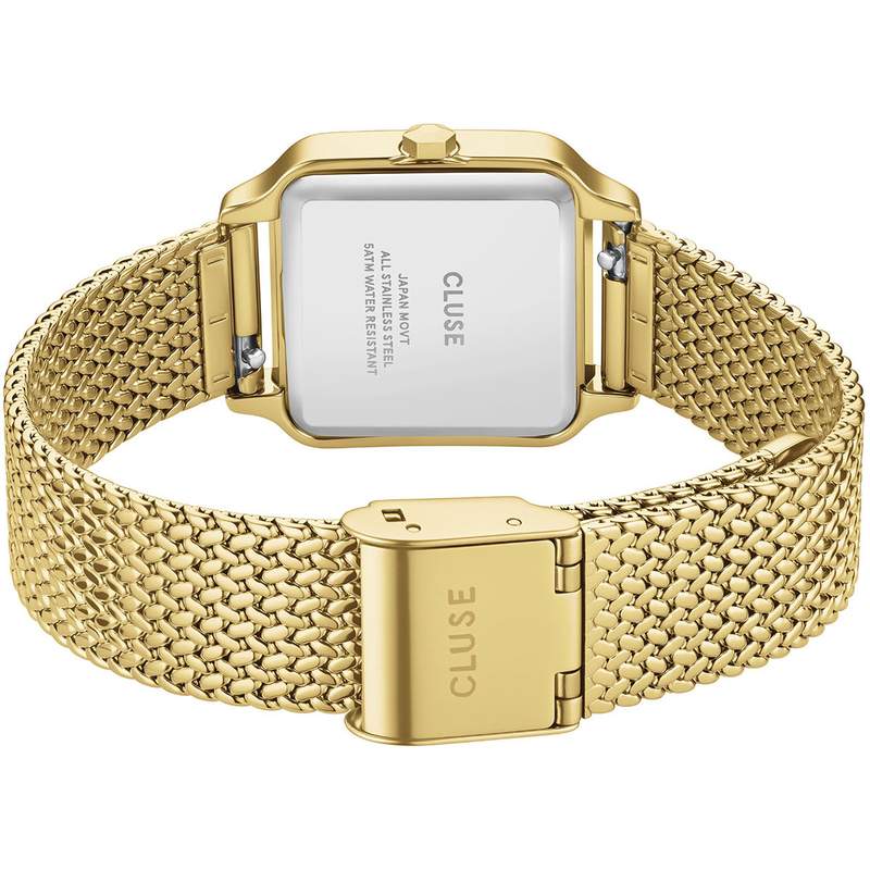Montre CLUSE gracieuse petite femme bracelet acier inoxydable doré - vue 3