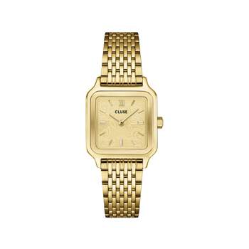 Montre CLUSE gracieuse petite femme bracelet acier inoxydable doré