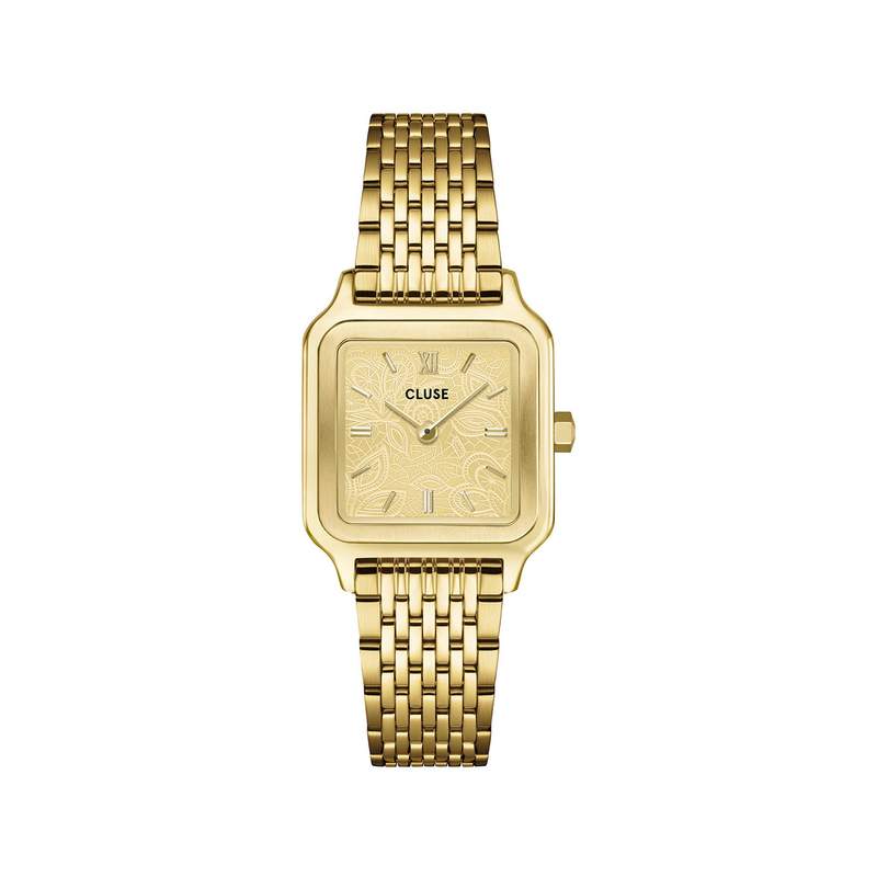 Montre CLUSE gracieuse petite femme bracelet acier inoxydable doré - vue 1