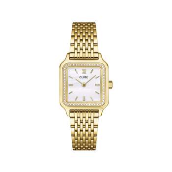 Montre CLUSE gracieuse petite femme bracelet acier inoxydable doré