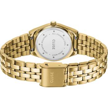Montre CLUSE retro 70s mini femme bracelet acier inoxydable doré