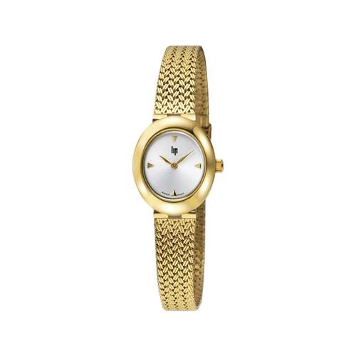 Montre LIP LIP juliette milanais LIP femme bracelet acier inoxydable doré