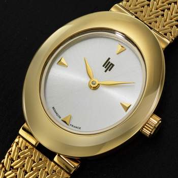 Montre LIP LIP juliette milanais LIP femme bracelet acier inoxydable doré