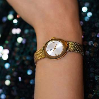 Montre LIP LIP juliette milanais LIP femme bracelet acier inoxydable doré