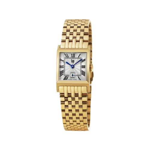 Montre LIP LIP churchill c18 LIP femme bracelet acier inoxydable doré