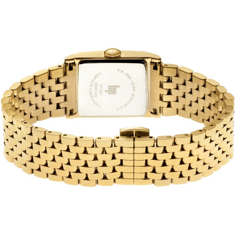 Montre LIP LIP churchill c18 LIP femme bracelet acier inoxydable doré - vue 3