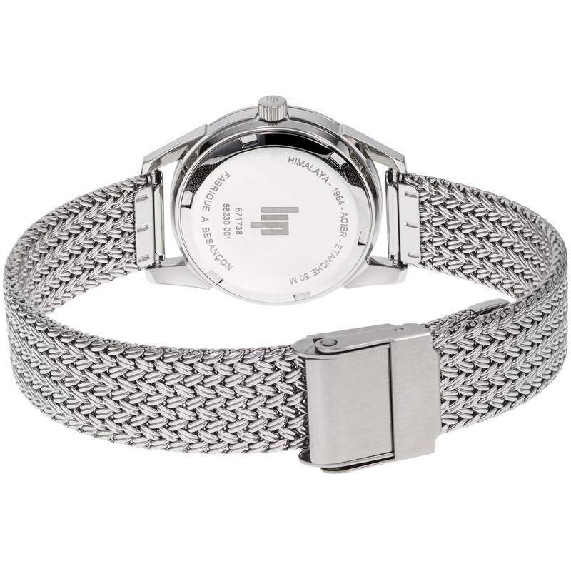 Montre LIP LIP himalaya 29 LIP femme bracelet acier inoxydable gris - vue 3