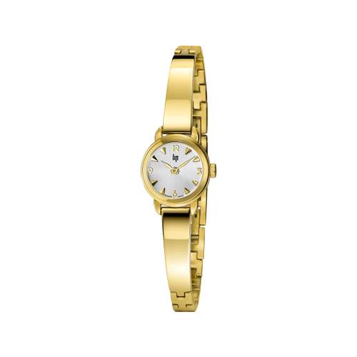 Montre LIP LIP henriette LIP femme bracelet acier inoxydable doré