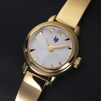 Montre LIP LIP henriette LIP femme bracelet acier inoxydable doré