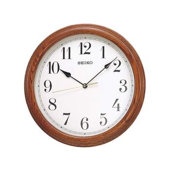 Seiko-klok van hout