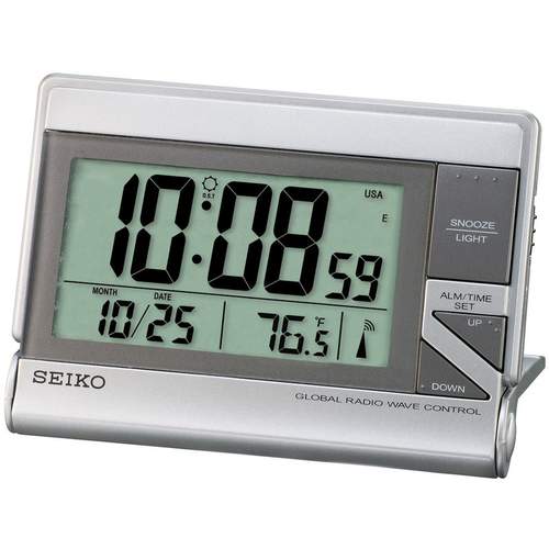 seiko digital radio-controlled alarm clock