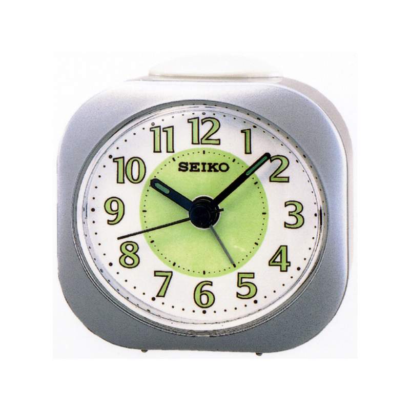 Réveil Seiko analogique plastique - vue 1