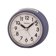 Réveil Seiko plastique bleu