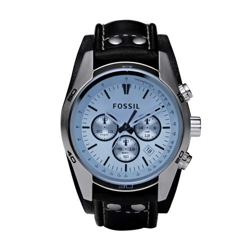 Montre Fossil homme chronographe acier