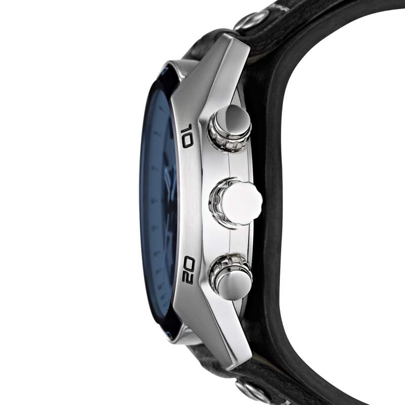 Montre Fossil homme chronographe acier - vue 2