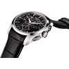 Montre TISSOT COUTURIER CHRONOGRAPHE homme cadran noir bracelet cuir noir - vue V3