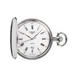 Montre Tissot homme gousset acier - vue 1