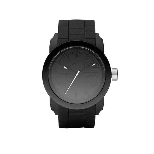 Montre Diesel homme bracelet silicone noir