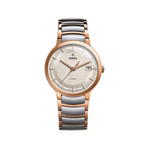 Montre RADO Centrix homme automatique PVD rose bracelet céramique