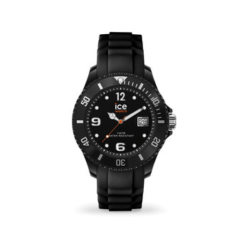 Montre Ice Watch mixte silicone noir