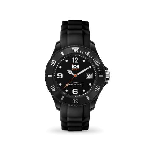 Montre Ice Watch mixte silicone noir