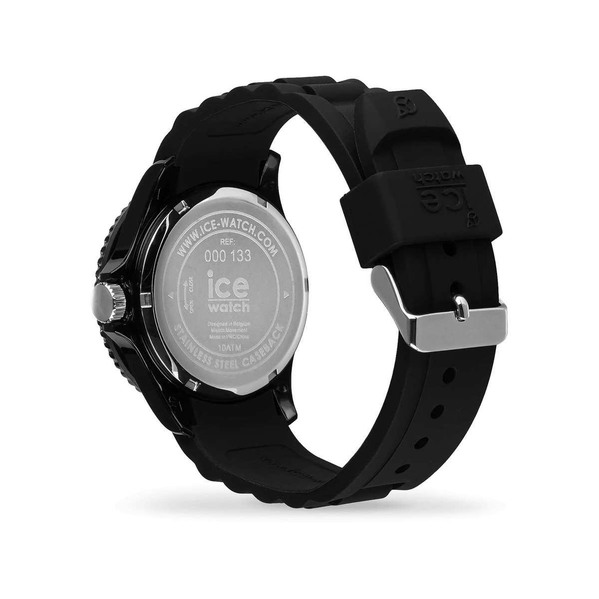 Montre Ice Watch mixte silicone noir - vue 3