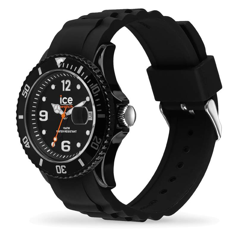 Montre Ice Watch mixte silicone noir - vue D2