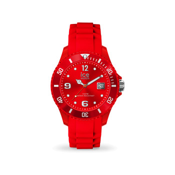 Montre ICE WATCH ice forever homme bracelet silicone rouge