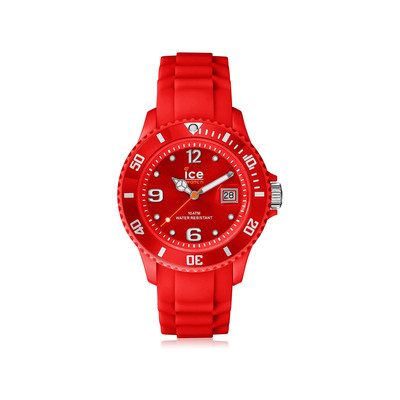 Montre ICE WATCH ice forever homme bracelet silicone rouge