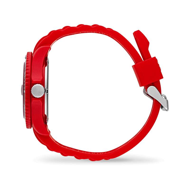 Montre ICE WATCH ice forever homme bracelet silicone rouge - vue 2