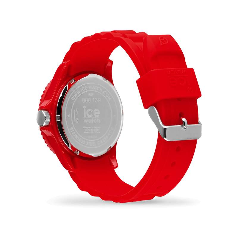 Montre ICE WATCH ice forever homme bracelet silicone rouge - vue 3